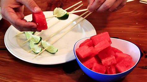 How To Make Watermelon Tequila Shots Youtube