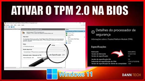 Como Ativar O Tpm 2 0 Na Bios Para O Windows 11 Oficial Youtube Hot