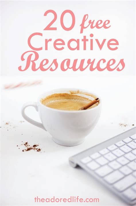 20 Free Resources For Creatives The Adored Life