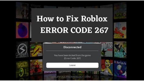 8 快速最佳 Roblox 错误代码 267 修复