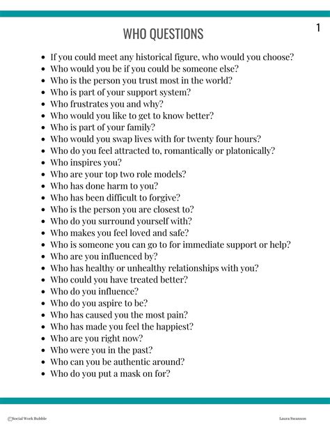 Icebreaker Questions For Teenagers In Therapy Get To Know Me