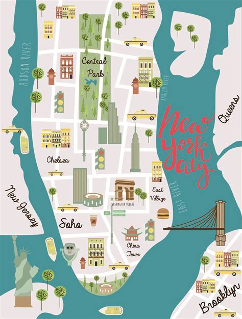 New York City Map For Kids Get Latest Map Update