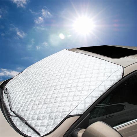 Car Window Sunshade 142x92cm Auto Front Windshield Film Sun Reflective