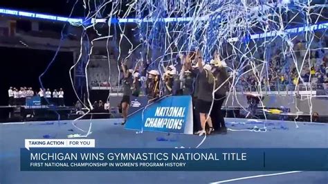 Michigan Wins Ncaa Womens Gymnastics National Championship