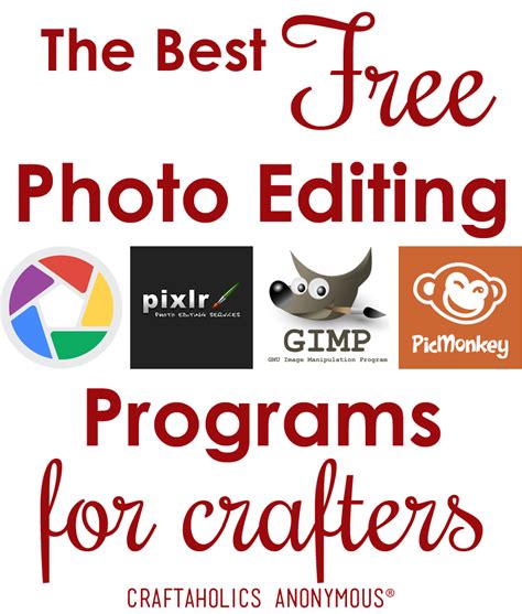 Photo Editing Programs Artofit