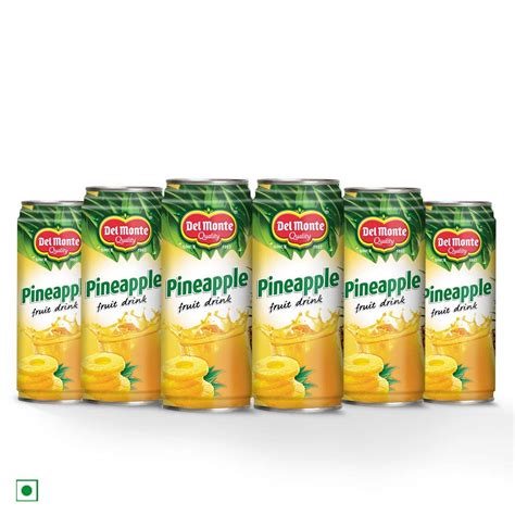 Del Monte Pineapple Fruit Drink T Pack Pack Of 6 240ml