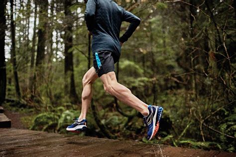 Man Running In Woods Runners Retreat