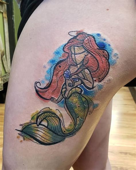 Top 63 Best Little Mermaid Tattoo Ideas 2021 Inspiration Guide