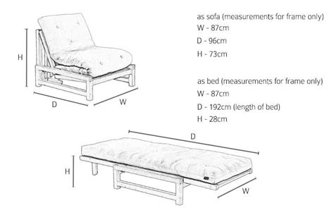Fluorescent t5 lamp base dimensions. Linear Single Dimensions | Futon, Futon bedroom, Modern futon