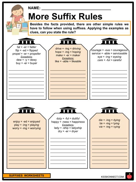 Suffixes Worksheets Examples And Definition For Kids 2023
