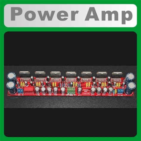7x TDA7293 In Parallel 555W Mono Power Amplifier Board Assembled