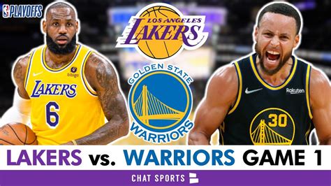 Lakers Vs Warriors Game 1 Live Streaming Scoreboard Play By Play Highlights 2023 Nba