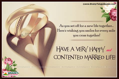 best marriage day wishes and quotes greeting cards images telugu quotes