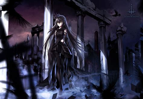 K Gothic Anime Wallpapers Top Free K Gothic Anime Backgrounds Wallpaperaccess