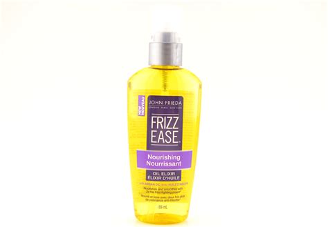 My hair routine is pretty simple: John Frieda Frizz Ease Nourishing Oil Elixir