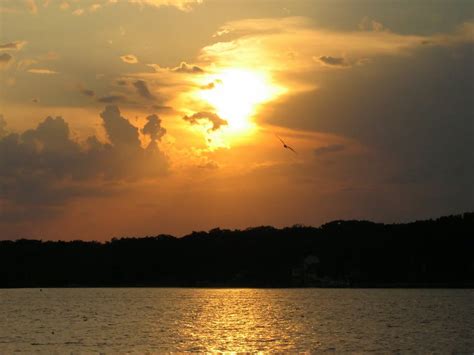 Img3594filtered Sunset Over Lake Macatawa Kollen Park Flickr