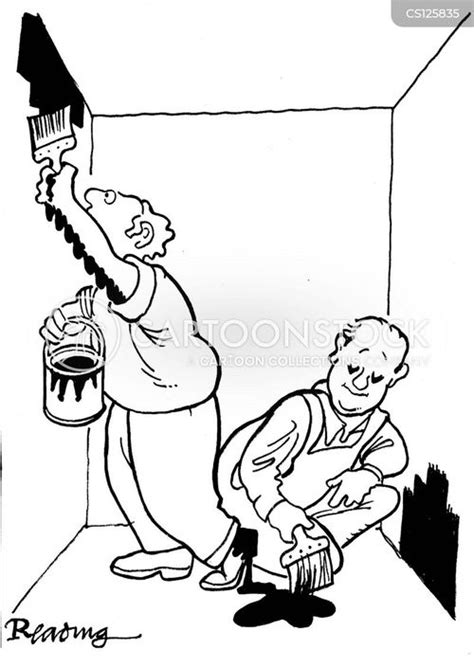 Painter And Decorator Cartoons And Comics Funny Pictures From