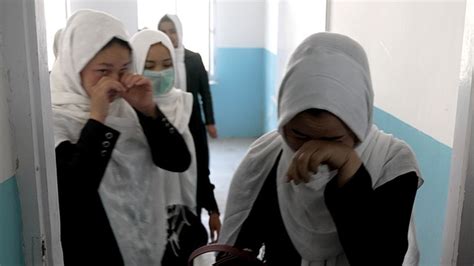 Afghanistan Girls Tears Over Chaotic Taliban Schools U Turn Bbc News