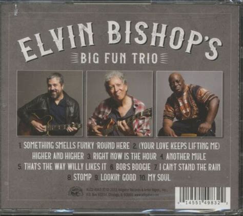Elvin Bishops Big Fun Trio Something Smells Funky Round Here Cd