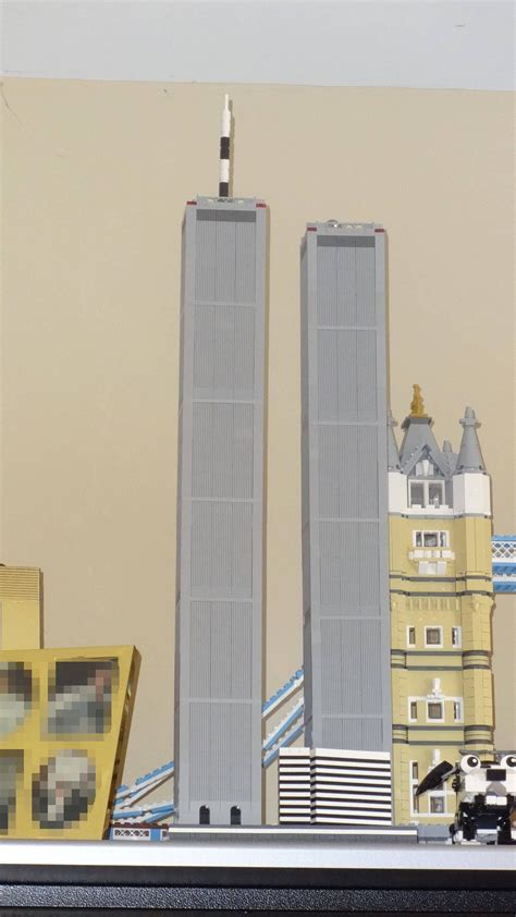 Lego Ideas Twin Towers Architecture Original World Trade Center Nyc