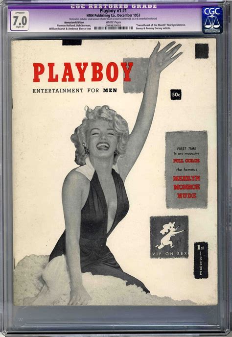 Amazon Com Marilyn Monroe Nude Playboy Cover First Issue