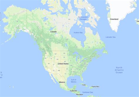List Of North American Countries And Capitals Countries And Capital Of