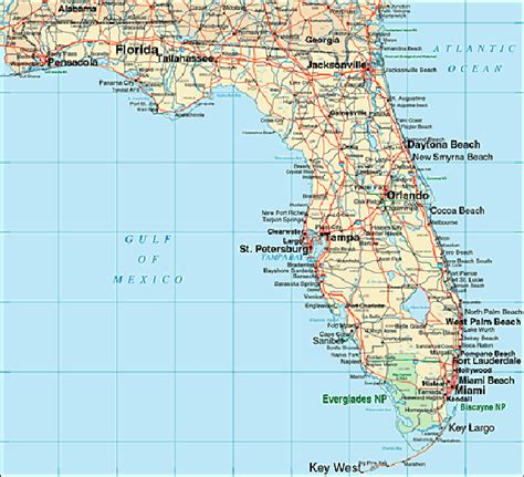 Map Of Florida Nxsone45