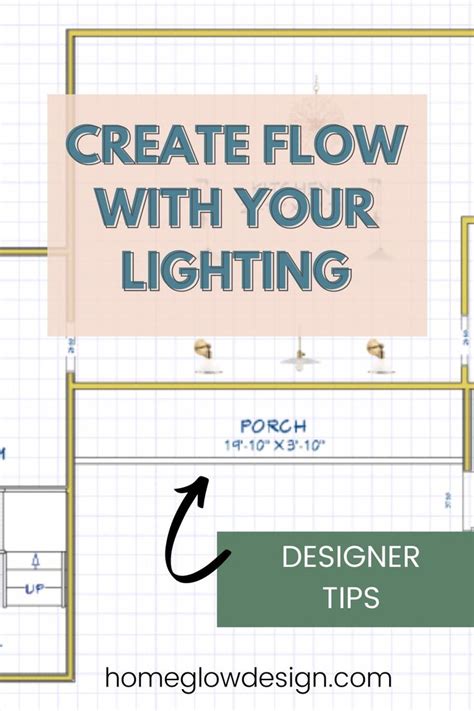 4 Tips For Creating Lighting Flow And Our First Floor Lighting Plan