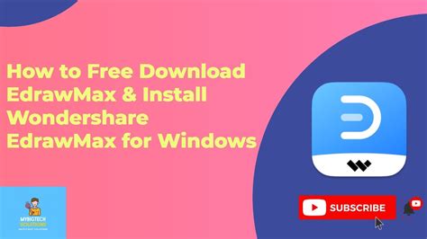 How To Free Download Edrawmax And Install Wondershare Edrawmax For