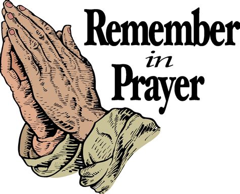 Remember In Prayer Clip Art Images And Photos Finder