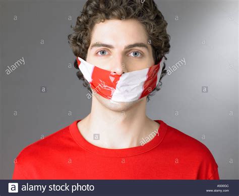 Tape Mouth Silence Stock Photos Tape Mouth Silence Stock Images Alamy