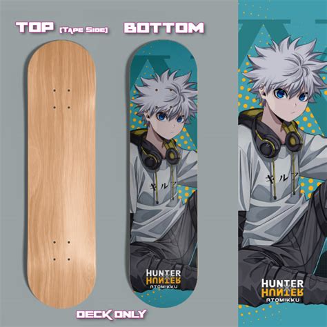 Killua Hunter X Hunter Skateboard Atomikku