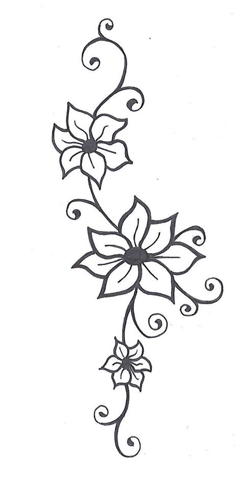 Floral Scroll Design Floral Scroll Designs Pictures Flower Vine
