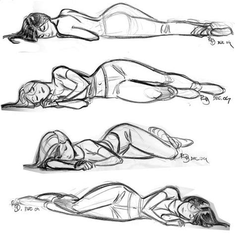 Woman Laying Down Art Drawing Tutorial People Drawings Sketch Coloring Page