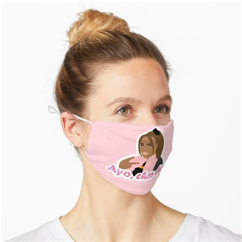ayo chav check mask for sale by riley blue redbubble