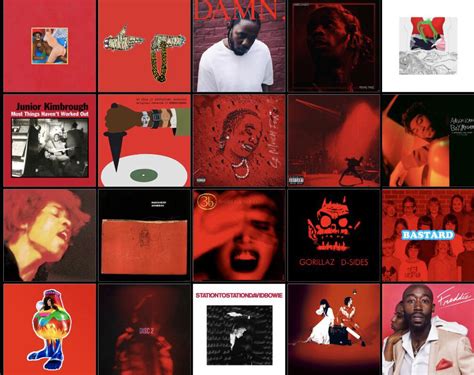 My Favorite Red Albums What Did I Miss Rtopster