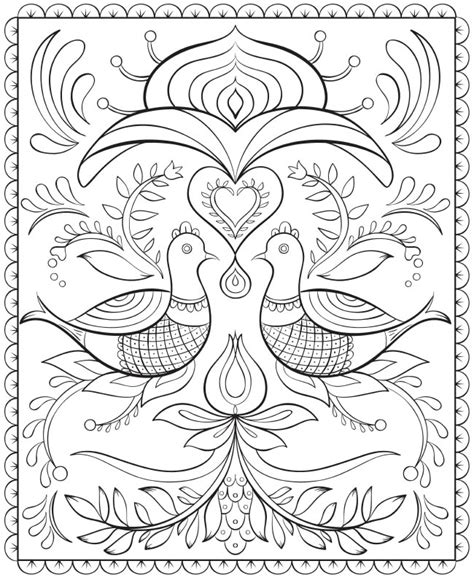 Scandinavian Coloring Pages At Free