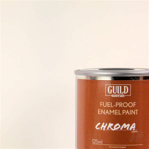 Guild Materials Matt Enamel Fuel Proof Paint Chroma White