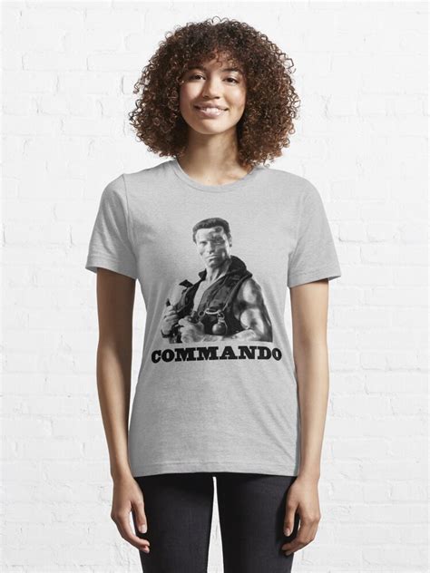 commando t shirt for sale by ckdexter redbubble arnold schwarzenegger t shirts