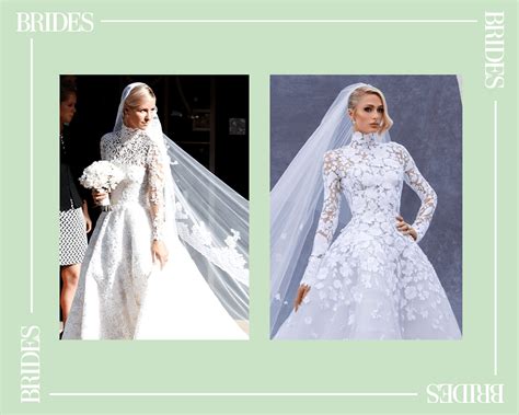 paris nicky and kathy hilton all wore this classic bridal style