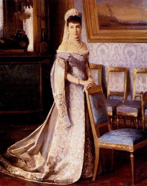 1900 Maria Feodorovna By Vizel Based On Photo Grand Ladies Gogm