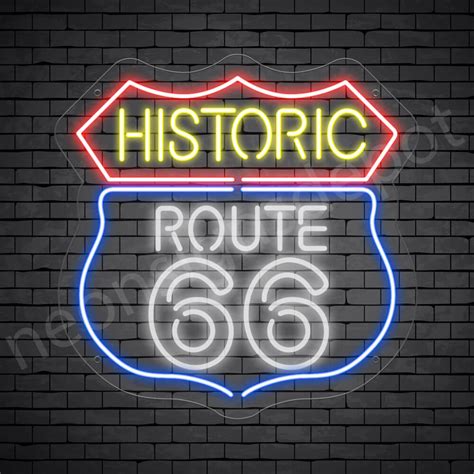 Buy Route 66 Neon Signs Online Neon Signs Depot