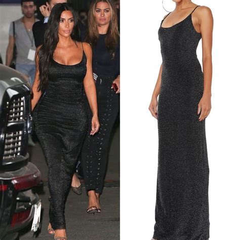 Topshop Dresses Nwt Kim Kardashian Metallic Maxi Dress Bodycon S M