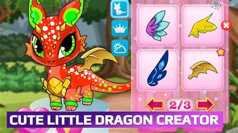 Cute Little Dragon Creator Game Review Walkthrough Youtube