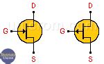 JFET FET de juntura Transistor de efecto de campo Electrónica Unicrom