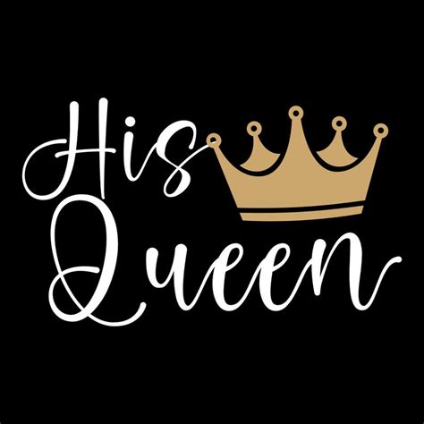 His Queen Her King Svg Etsy