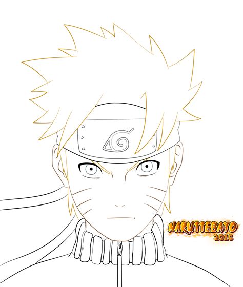 Naruto Normal Lineart Color By Naruttebayo67 On Deviantart