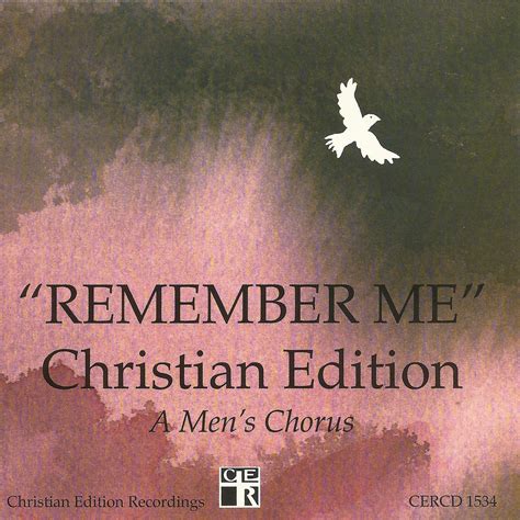 Remember Me Christian Edition