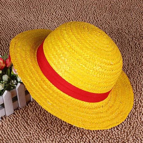 One Piece Luffy Hat Japanese Anime Cosplay Straw Hats