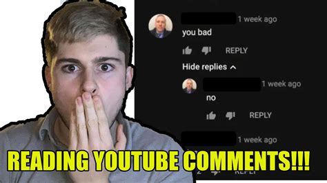 Reacting To Youtube Comments Youtube